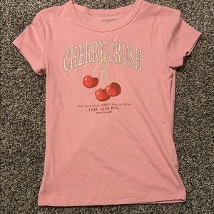 Arizona Jean Company Women’s Pink Cherry Graphic Tee